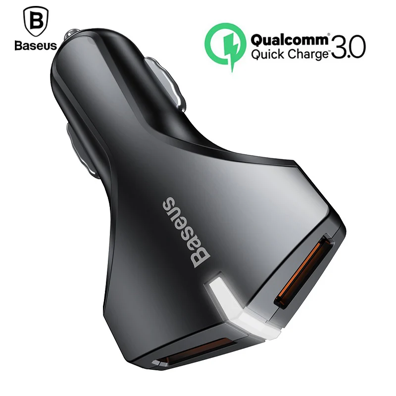 Baseus Quick Charge 3.0 Dual USB Car Charger - Image 7