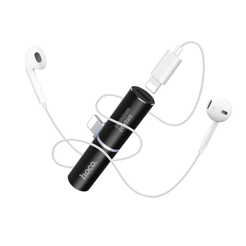HOCO LS7 Dual Lightning Charging/Audio Splitter - Image 5