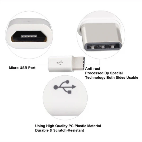 Micro USB to Type-C Adapter - Image 3