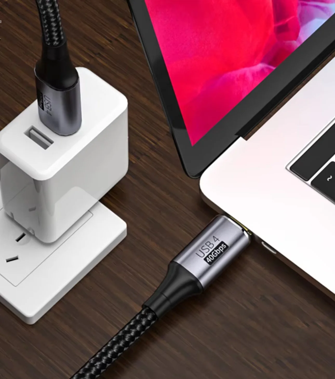 USB4 1m TYPE-C 40Gbps 8K@60Hz-4K@120 - Image 2
