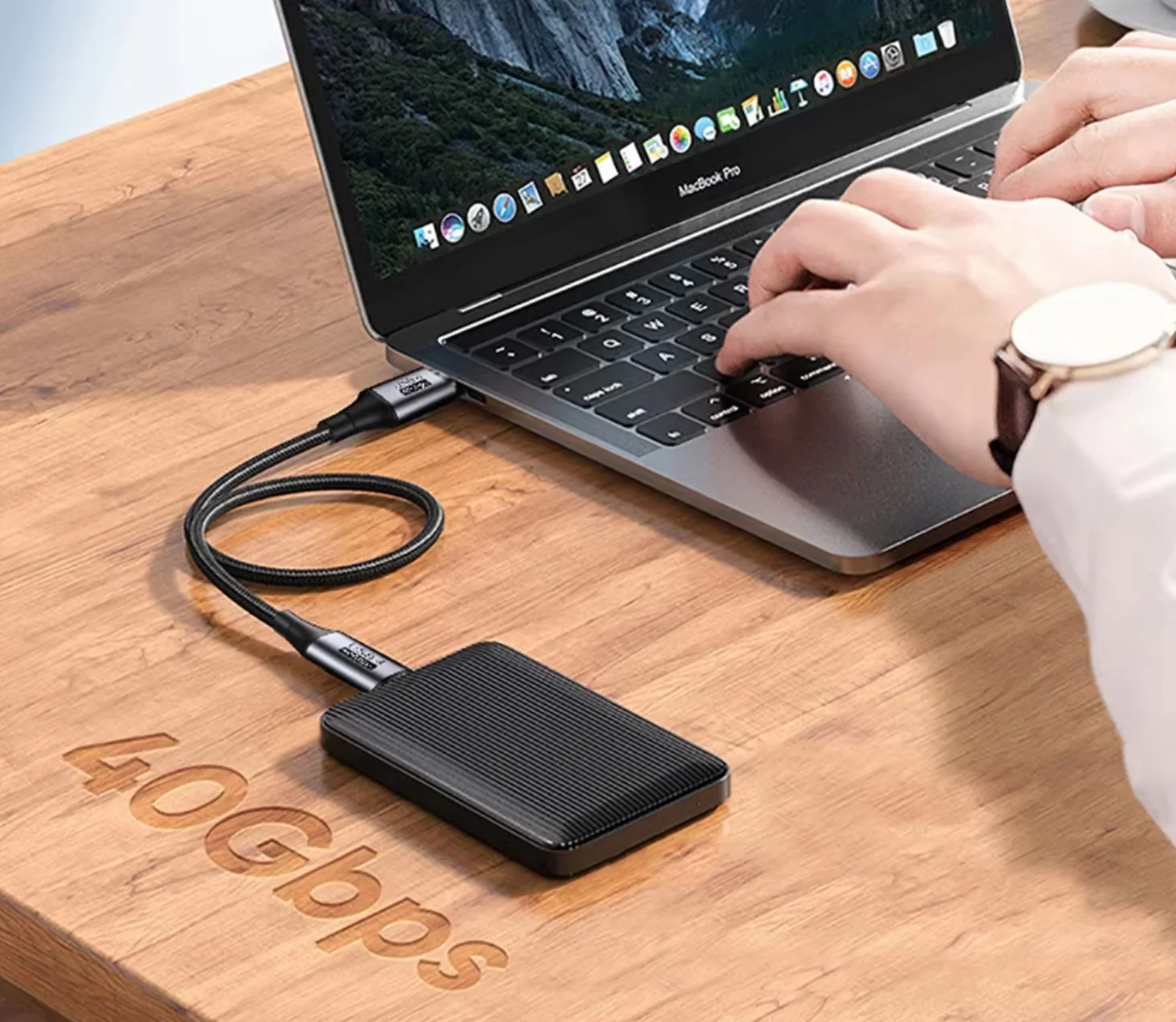 USB4 1m TYPE-C 40Gbps 8K@60Hz-4K@120 - Image 3